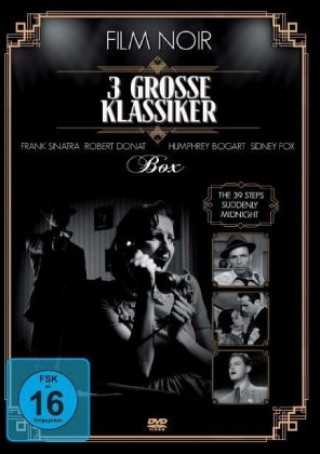 Video Film Noir - 3 Grosse Klassiker, 1 DVD Robert Donat
