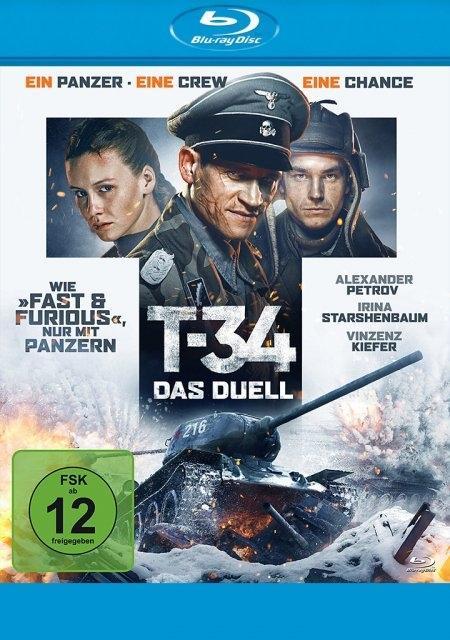 Video T-34: Das Duell, 1 Blu-ray Aleksey Sidorov
