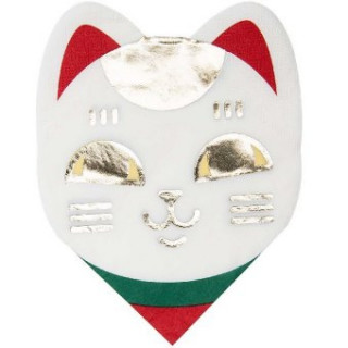 Igra/Igrača Servietten, Katze 