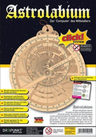 Gra/Zabawka Bausatz Astrolabium (Deutsche Anleitung) Schulze Media GmbH