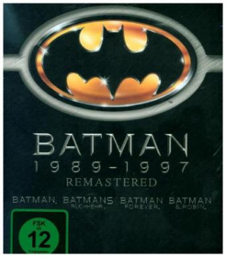 Filmek Batman 1-4, 4 Blu-ray (remastered) Tim Burton