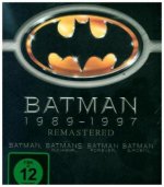 Video Batman 1-4, 4 Blu-ray (remastered) Tim Burton