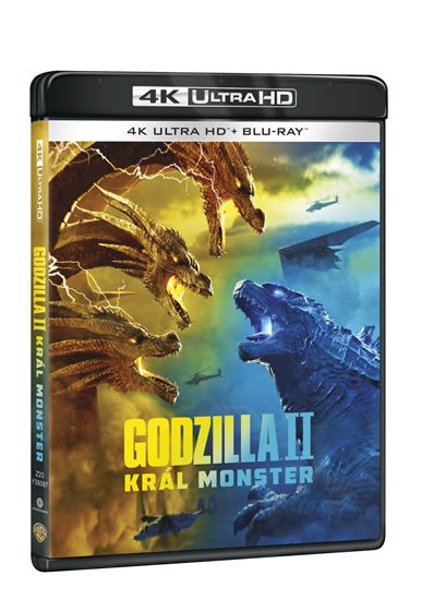 Video Godzilla II Král monster 4K Ultra HD + Blu-ray 