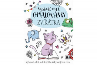 Book Vyskakovací omalovánky Zvířata collegium