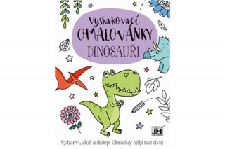 Książka Vyskakovací omalovánky Dinosauři collegium