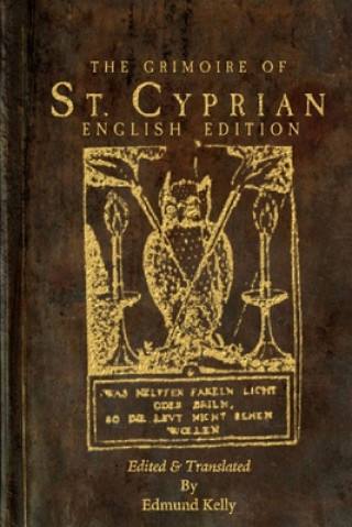 Kniha Grimoire of St. Cyprian, English Edition 