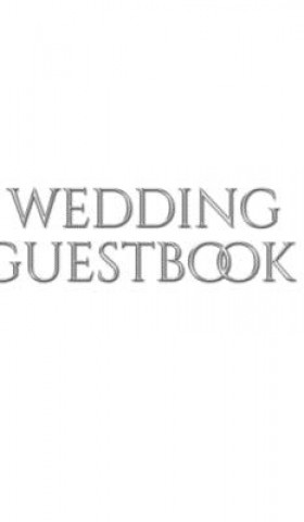 Kniha classic stylish Wedding Guest Book Michael Huhn