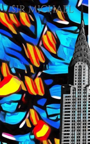 Knjiga Iconic Chrysler Building New York City Sir Michael Huhn pop art Drawing Journal Michael Huhn