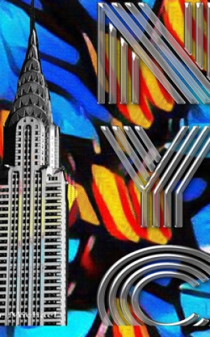 Könyv Iconic Chrysler Building New York City Sir Michael Huhn pop art Drawing Journal Sir Michael Huhn