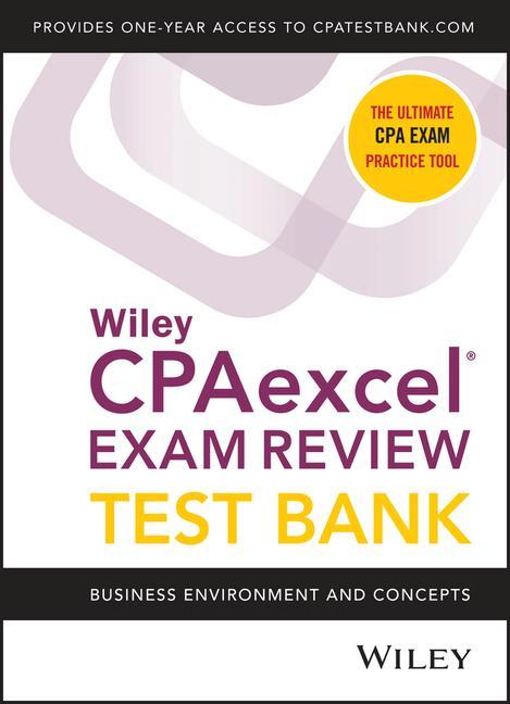 Carte Wiley CPAexcel Exam Review 2020 Test Bank 