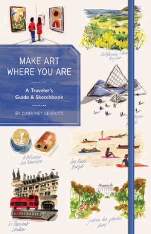 Naptár/Határidőnapló Make Art Where You Are (Guided Sketchbook) 