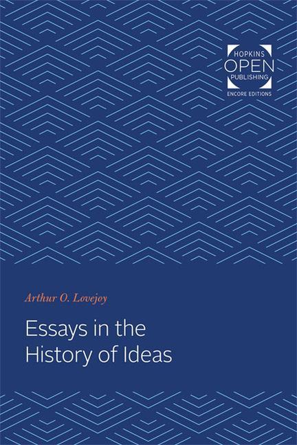 Book Essays in the History of Ideas 