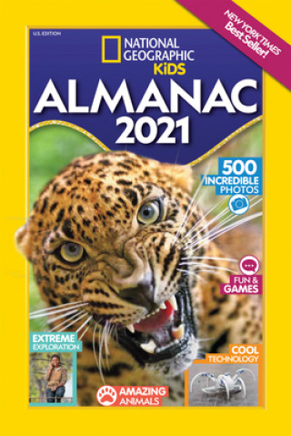 Книга National Geographic Kids Almanac 2021, U.S. Edition 