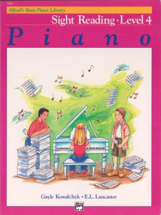 Knjiga Alfred's Basic Piano Library Sight Reading, Bk 4 E. L. Lancaster
