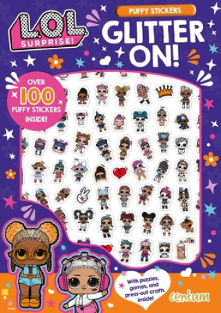 Книга L.O.L. Surprise!: Glitter On! Puffy Sticker and Activity Book 