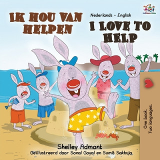 Kniha I Love to Help (Dutch English Bilingual Book) Kidkiddos Books