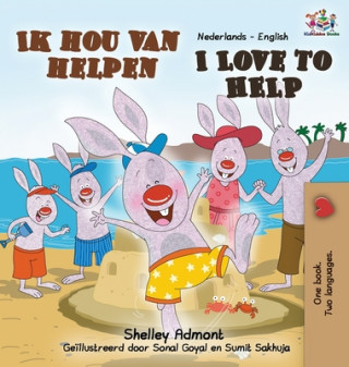 Kniha I Love to Help (Dutch English Bilingual Book) Kidkiddos Books