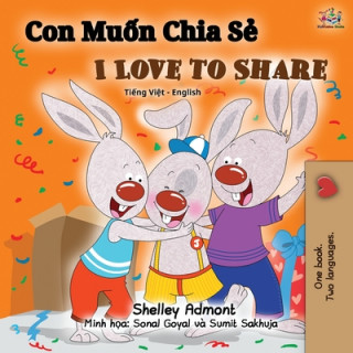 Kniha I Love to Share (Vietnamese English Bilingual Book) Kidkiddos Books
