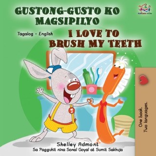 Kniha Gustong-gusto ko Magsipilyo I Love to Brush My Teeth Kidkiddos Books