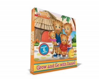 Book Grow and Go with Daniel! (Boxed Set): No Red Sweater for Daniel; Tiger Family Trip; Daniel Goes to the Carnival; Daniel Chooses to Be Kind; Daniel's F Jason Fruchter