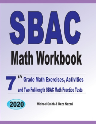 Kniha SBAC Math Workbook Reza Nazari