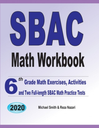 Kniha SBAC Math Workbook Reza Nazari