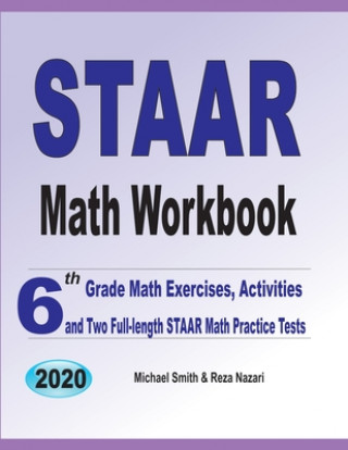 Книга STAAR Math Workbook Reza Nazari