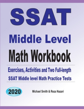 Carte SSAT Middle Level Math Workbook Reza Nazari