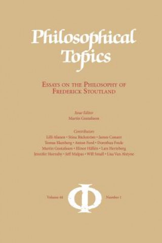 Buch Philosophical Topics 44.1: Essays on the Philosophy of Frederick Stoutland 