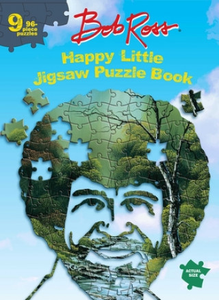 Книга Bob Ross Happy Little Jigsaw Puzzle Book 