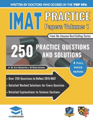Könyv IMAT Practice Papers Volume One Alex Ochakovski