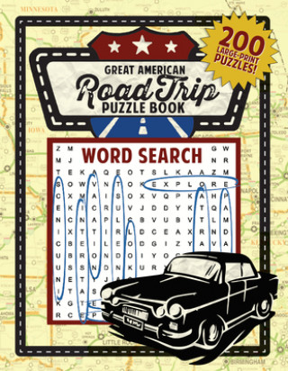 Könyv Great American Road Trip Puzzle Book 