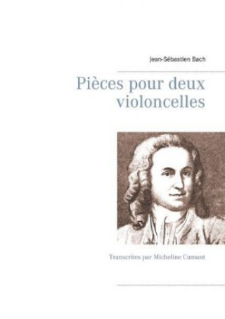 Carte Pièces pour deux violoncelles Jean-Sébastien Bach