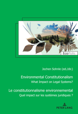 Kniha Le Constitutionnalisme Environnemental Jochen Sohnle