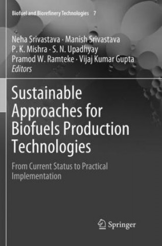 Kniha Sustainable Approaches for Biofuels Production Technologies Neha Srivastava