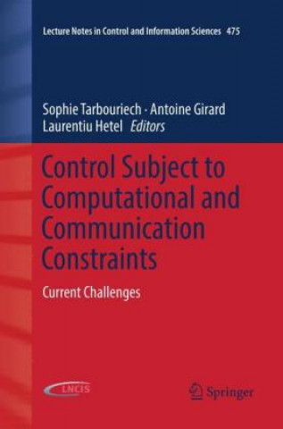 Book Control Subject to Computational and Communication Constraints Sophie Tarbouriech