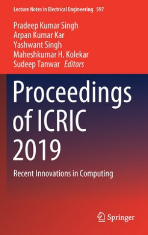 Kniha Proceedings of ICRIC 2019 Pradeep Kumar Singh