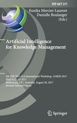 Kniha Artificial Intelligence for Knowledge Management Eunika Mercier-Laurent