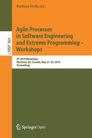 Knjiga Agile Processes in Software Engineering and Extreme Programming - Workshops Rashina Hoda
