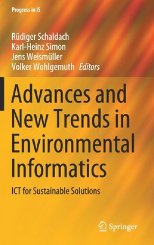 Könyv Advances and New Trends in Environmental Informatics Rüdiger Schaldach