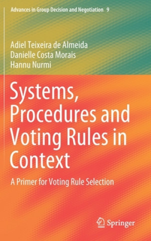 Βιβλίο Systems, Procedures and Voting Rules in Context Adiel Teixeira de Almeida