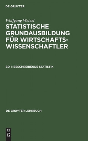 Kniha Beschreibende Statistik Wolfgang Wetzel