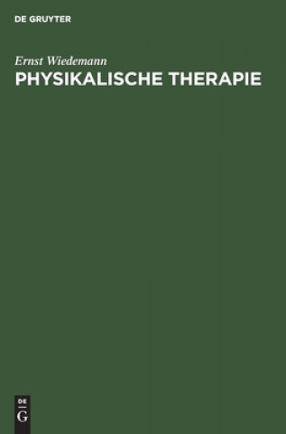 Książka Physikalische Therapie Ernst Wiedemann