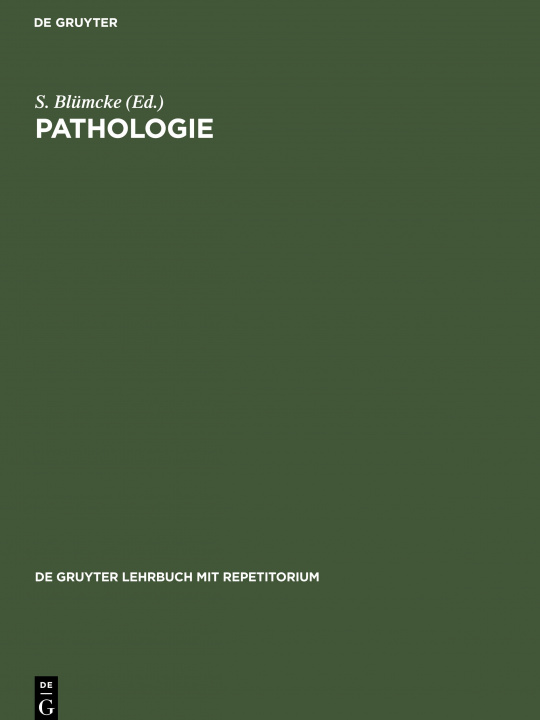 Knjiga Pathologie Sigurd Blümcke