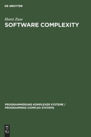 Kniha Software Complexity Horst Zuse