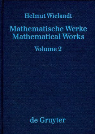 Kniha Linear Algebra and Analysis Helmut Wielandt