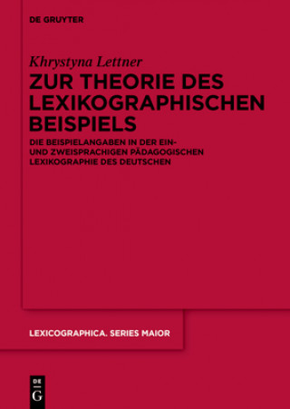 Carte Zur Theorie Des Lexikographischen Beispiels Khrystyna Lettner