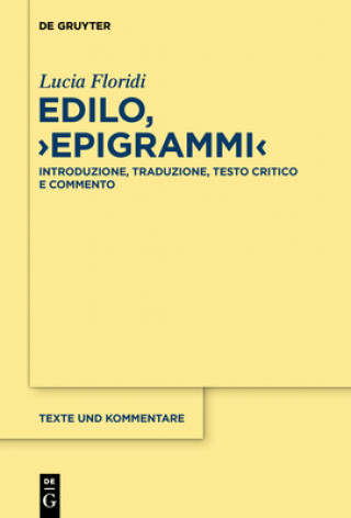 Boek Edilo, >Epigrammi Lucia Floridi