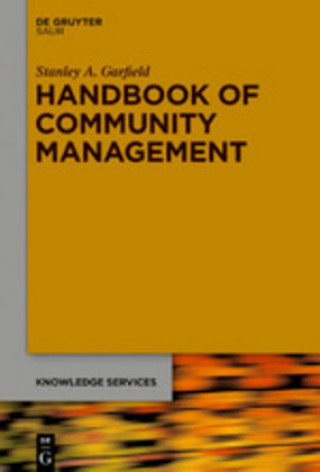 Kniha Handbook of Community Management Stanley A. Garfield