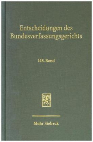 Книга Entscheidungen des Bundesverfassungsgerichts (BVerfGE) Mitglieder des Bundesverfassungsgerichts